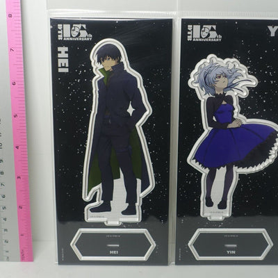 DARKER THAN BLACK 15th ANNIVERSARY GOODS Acrylic Stand Figure HEI & YIN