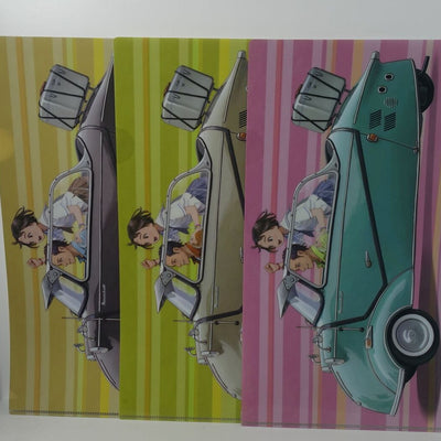 Range Murata Pasta's Estab Color Art Book & Stand Figure PVC Art Sheet Set C100