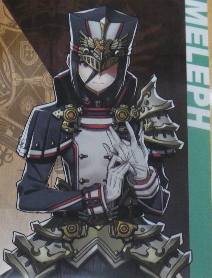 Nintendo Store Xenoblade2 A3 Size Plastic Clear Poster Xenoblade MELEPH
