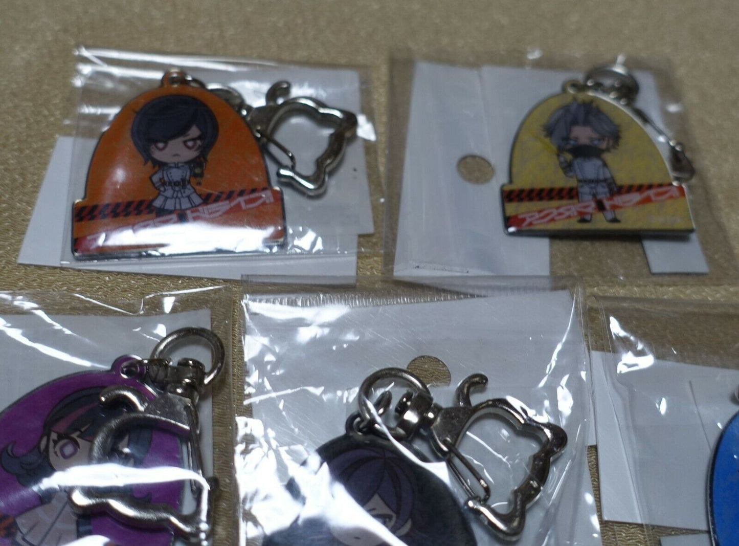 Akudama Drive 5 Characters Key Chain Set