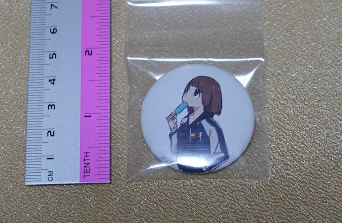 SUSHIO Exhibition Event Item Steel Badge Kill la Kill Mako Mankanshoku B