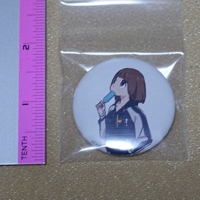SUSHIO Exhibition Event Item Steel Badge Kill la Kill Mako Mankanshoku B