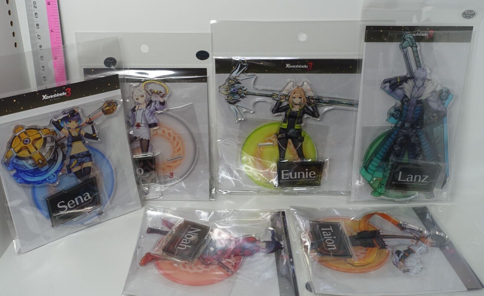 Xenoblade 3 Acrylic Stand Figure Xenoblade3 6 Characters Complete Set