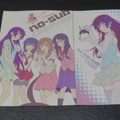 Yataneko Bakemonogatari Animation Staff's Fan Art Book 2 Set