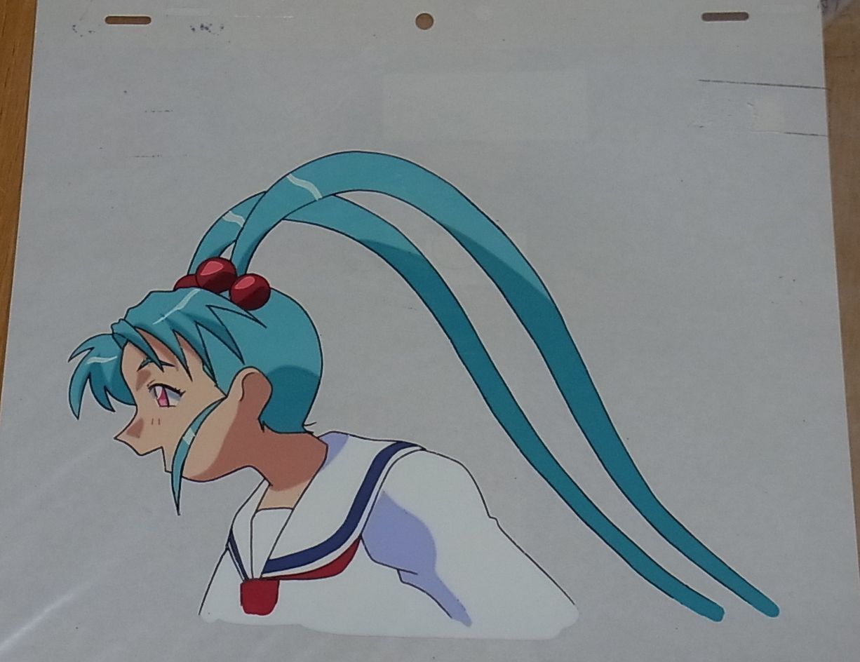 Cel Japanimation Tenchi Muyo Sasami B Japanese Animation