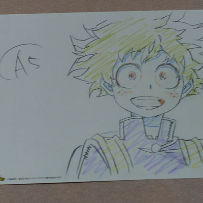 My Hero Academia Print Key Frame Art Sheet Izuku Midoriya A