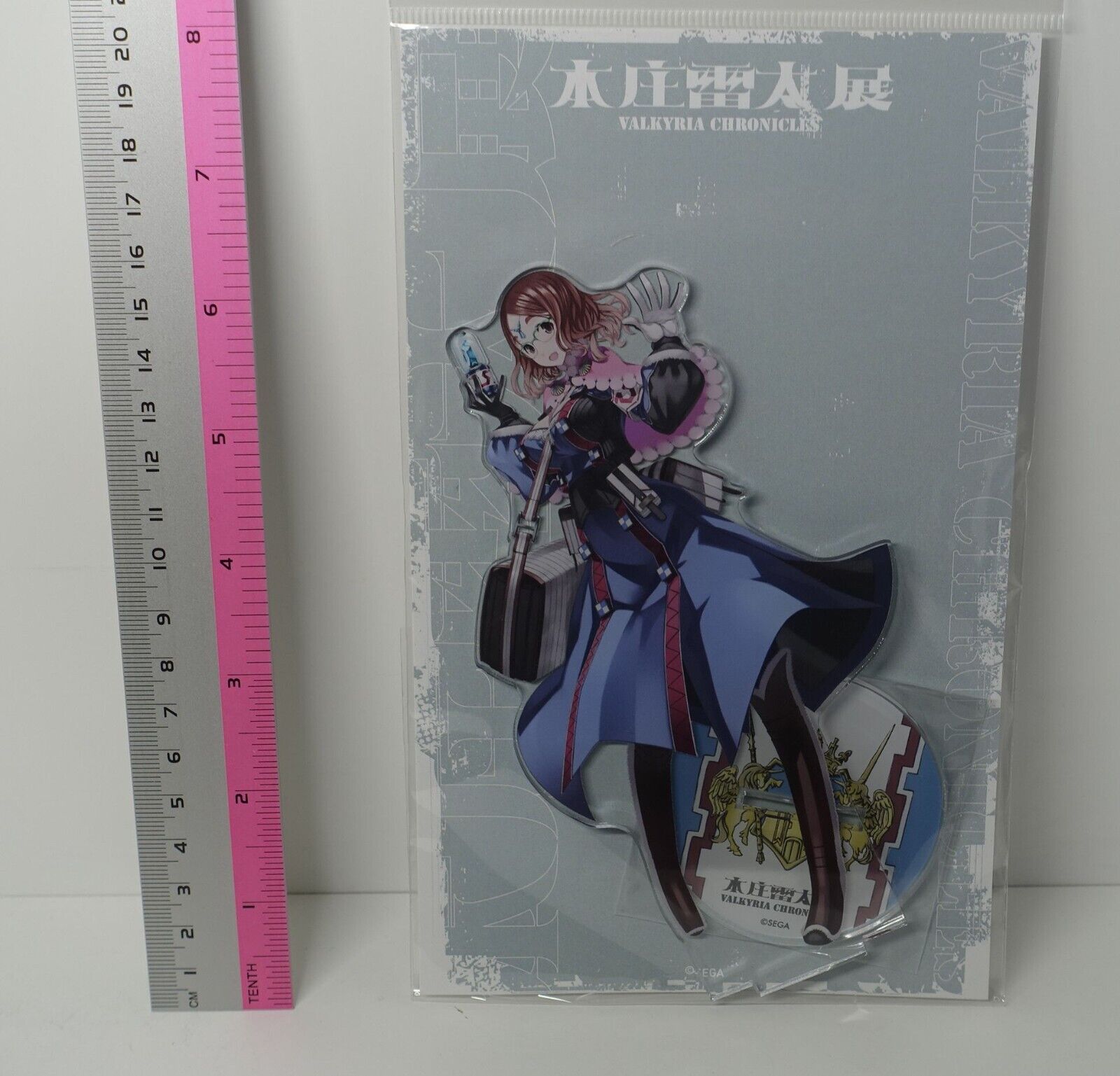 Raita Honjou Exhibition Valkyria Chronicles Acrylic Stand Figure Ryuna Rembrandt