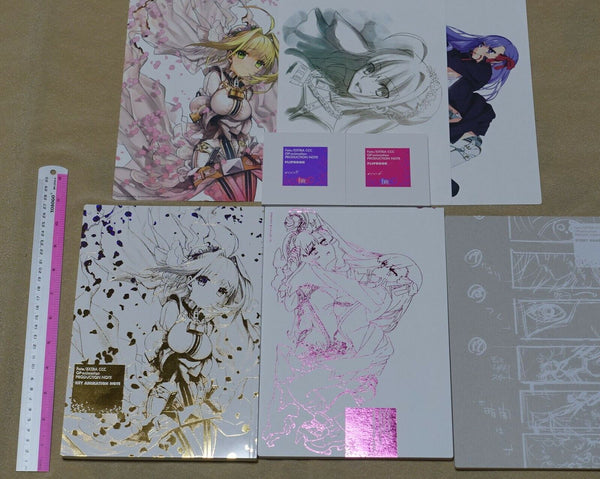 Fate EXTRA CCC OP animation PRODUCTION NOTE Labyrinth Box – q to Japan