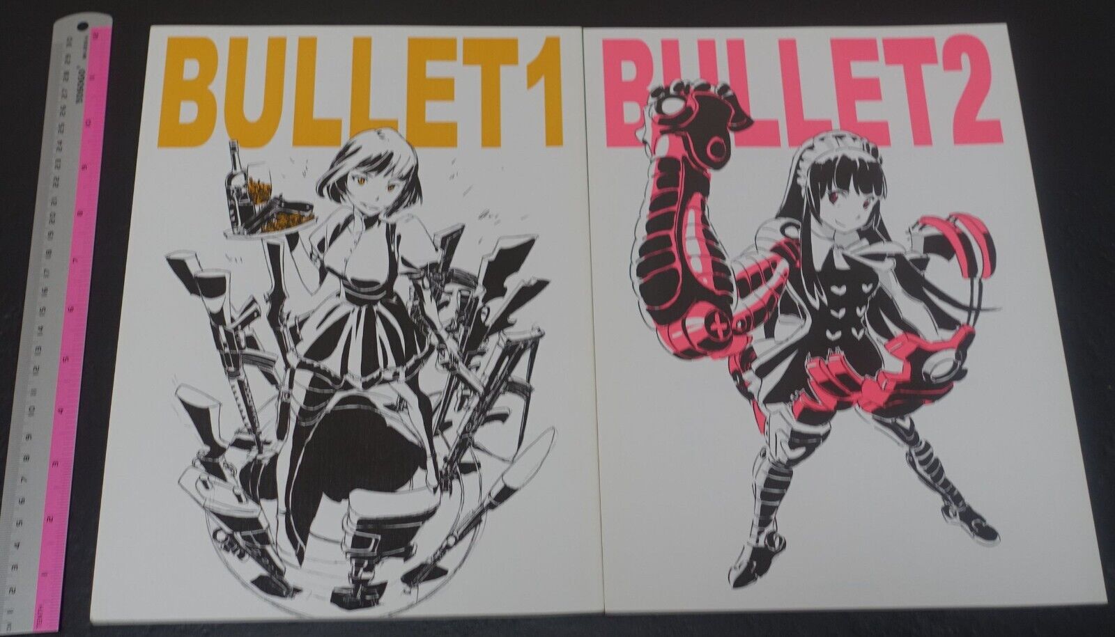 Yoh Yoshinari Hiroyuki Imaishi Mai Yoneyama Sushio etc art book Bullet 1 & 2