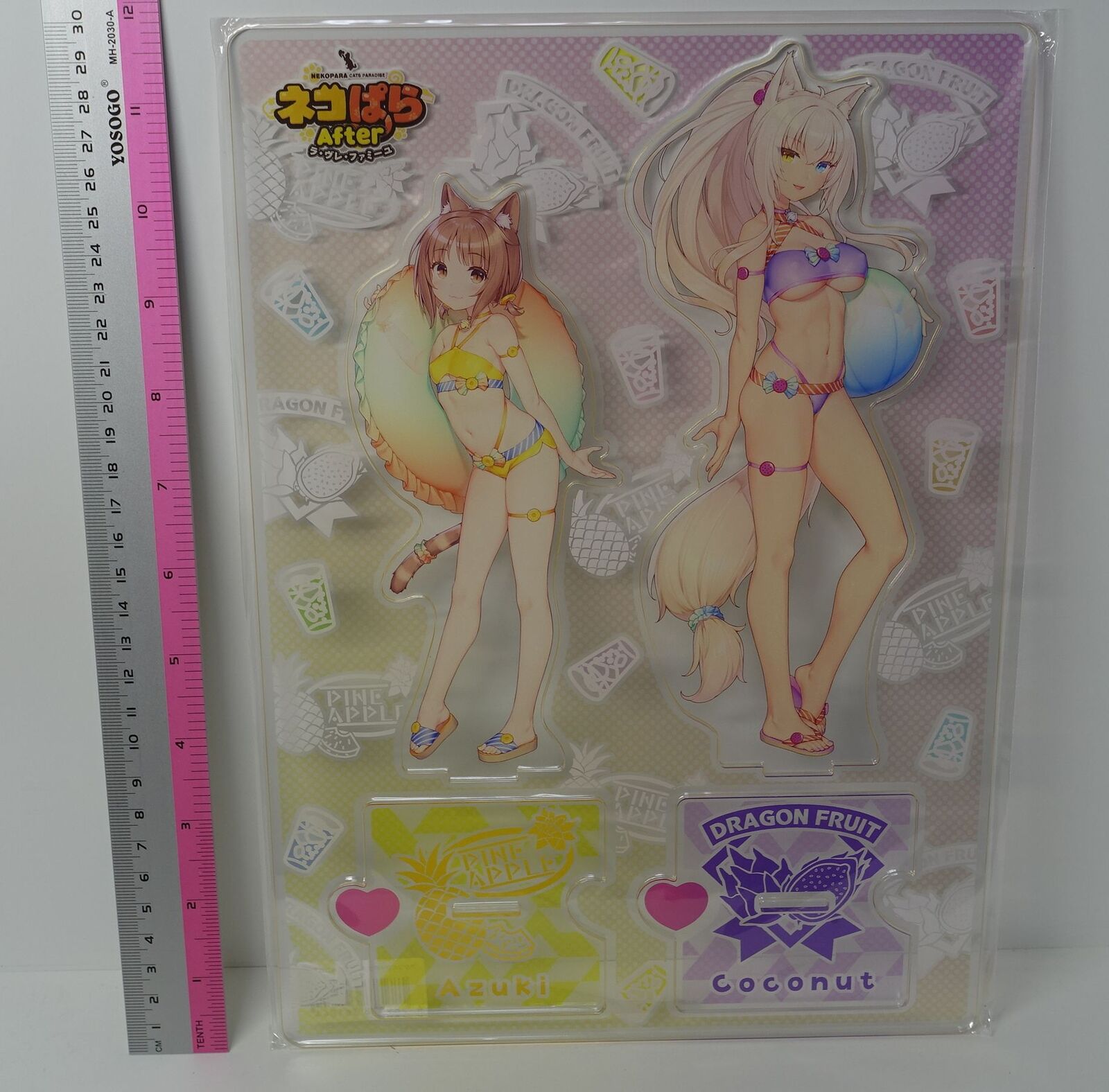 Nekopara After Acrylic Stand Figure Set Azuki & Coconut C100
