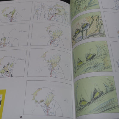 BONES Yoshimichi Kameda Mob Psycho 100 Key Frame Art Work Book Set 1-3