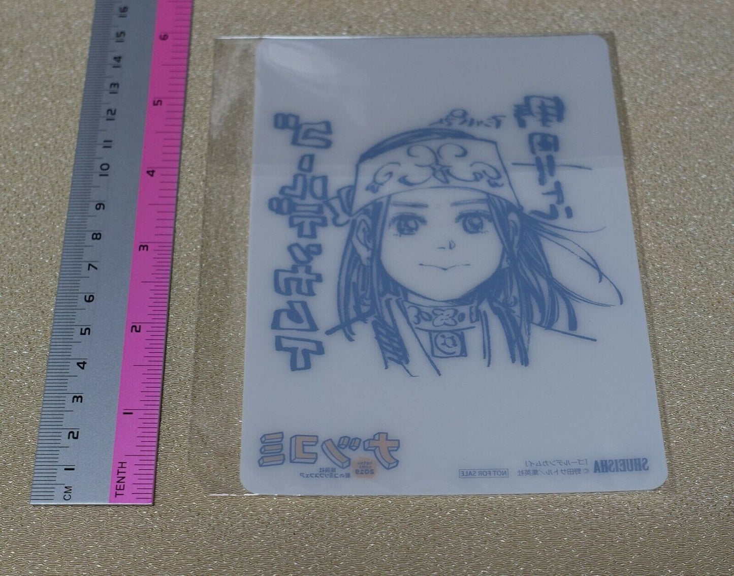 Golden Kamuy Mini PVC Art Sheet Asirpa