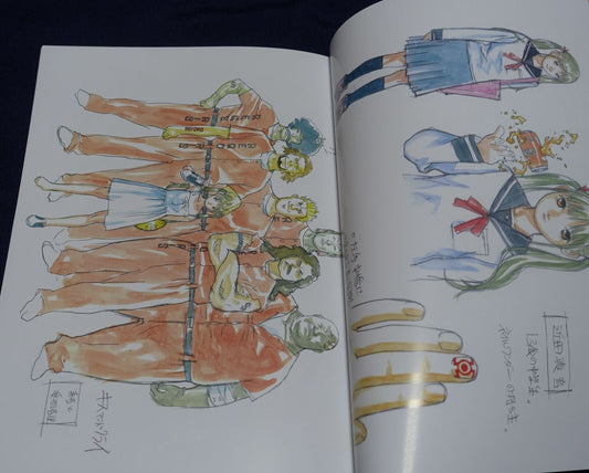 Umetsu Yasuomi Animation KILL AND CRY Setting Art Work Book C101