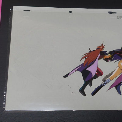 Cel & Raw Key Frame Art The Slayers Rina & Naga B36 Japanese Animation