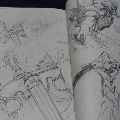 GAINAX Key Frame Art Book Groundwork of EVANGELION The Movie 1