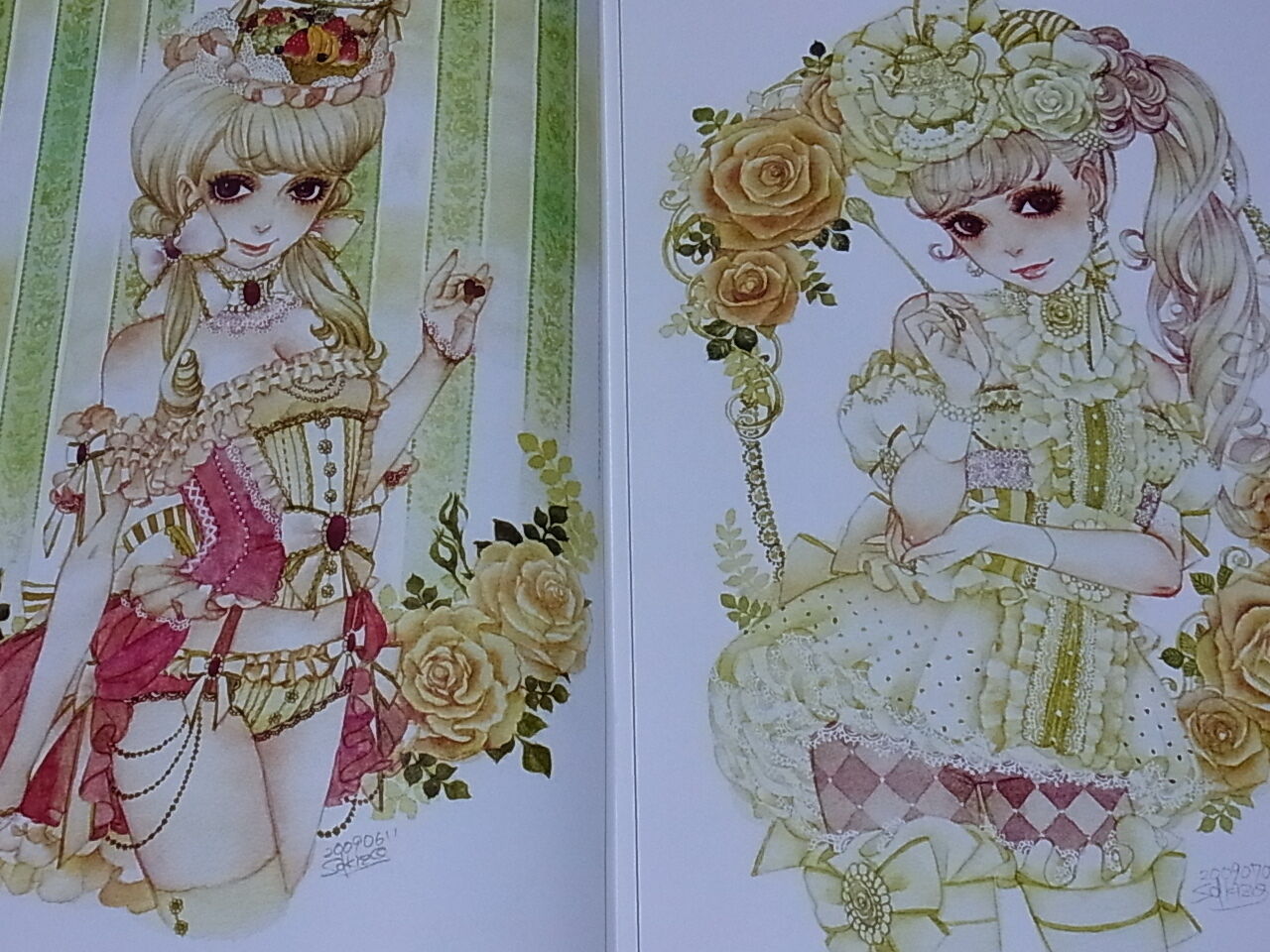Sakizo Color Art Book Favorite March Sakizou Very RARE