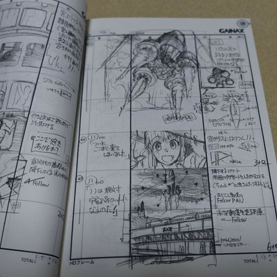 Aim for the Top2! DIEBUSTER Story Board Art Complete Book 808 page