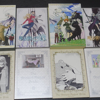 The Ancient Magus Bride Mahou Tsukai no Yome Blu-ray Limited Edition Vol.3 & 4