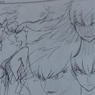 THE ART OF KLK Vol.1-3 Complete Set Kill la Kill Design art Book 148page