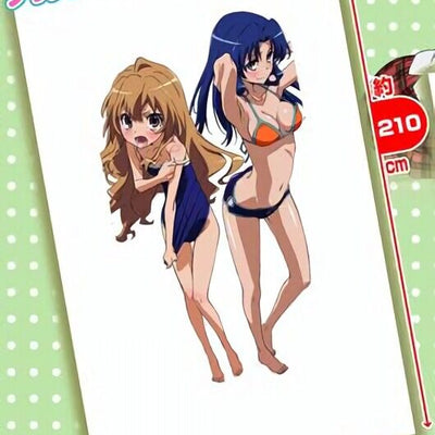 Toradora! Big Size Cloth Wall Scroll 210 x 110 cm Ami Kawashima & Aisaka Taiga