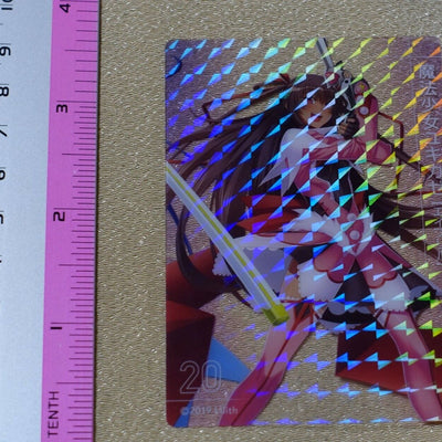 Lilith Tainamin Asagi Series Art Card Yukikaze Holo