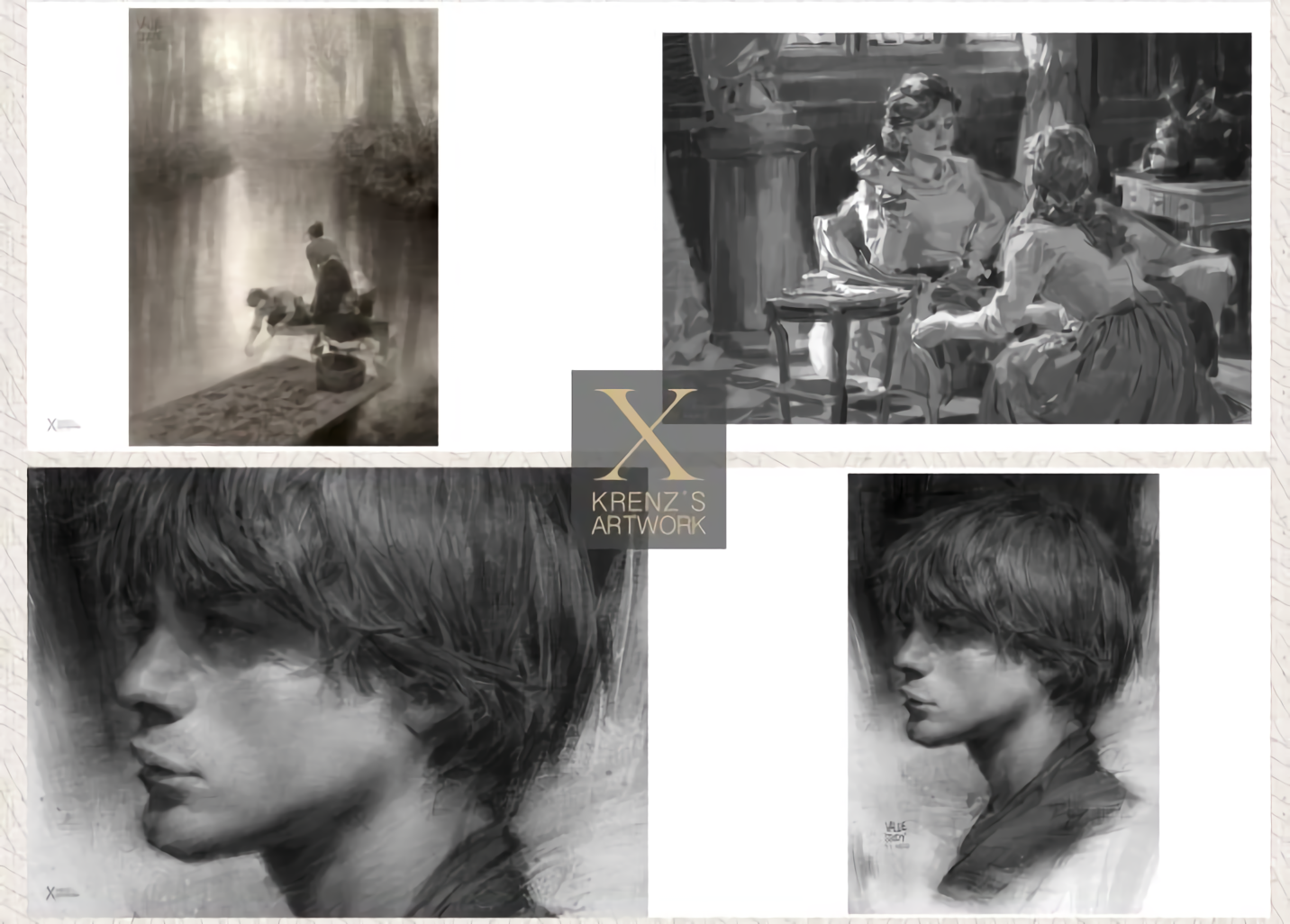 KRENZ COLOR ART BOOK KRENZ'S ARTWORK 10 116page