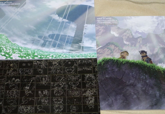 MADE IN ABYSS OFFICIAL ART WORKS 3 ART BOOKS TOTAL 452 page