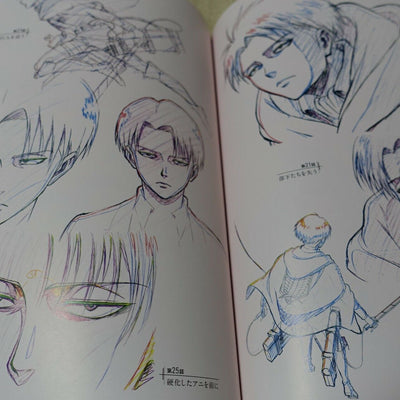 Kyoji Asano Attack on Titan Cut Collection Art Book