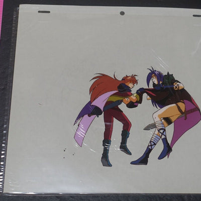 Cel & Raw Key Frame Art The Slayers Rina & Naga B33 Japanese Animation