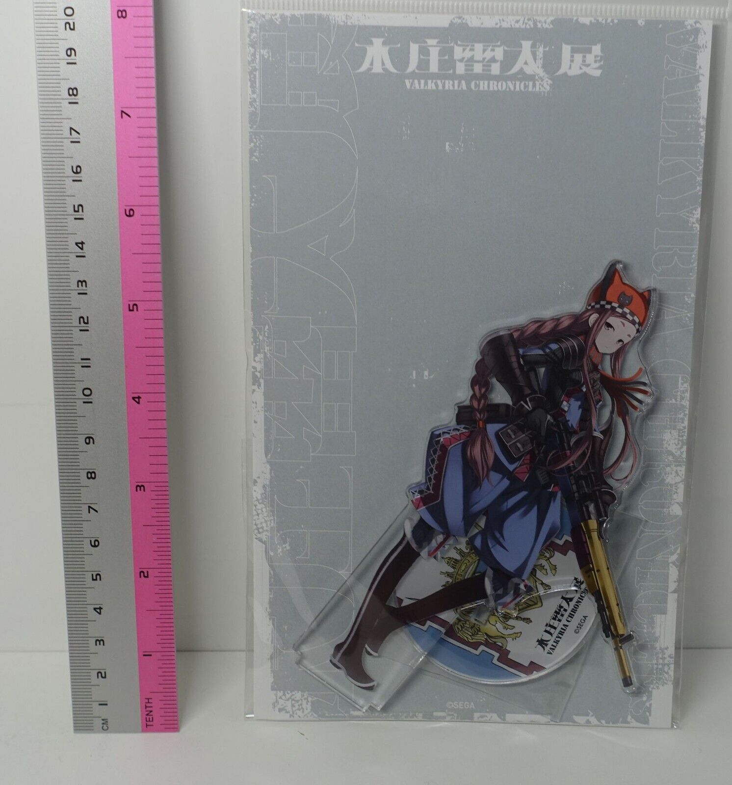 Raita Honjou Exhibition Valkyria Chronicles Acrylic Stand Figure Maya Rembrandt