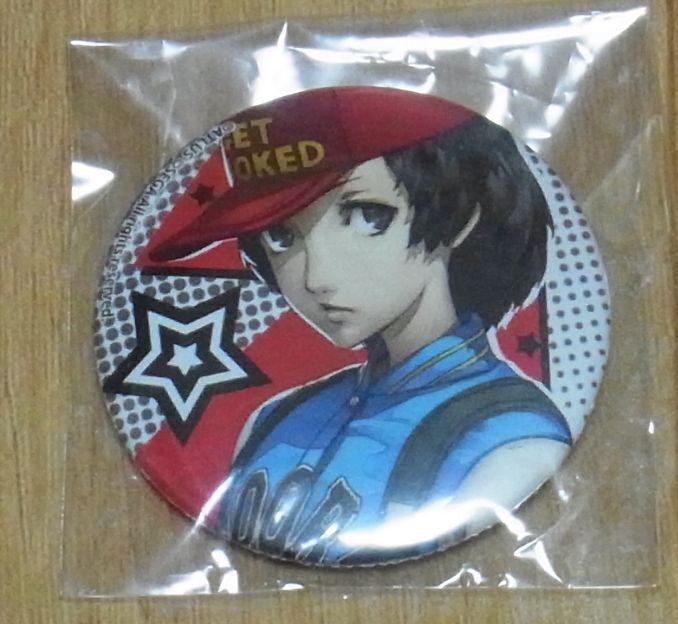 Persona5 45 mm Button Badge Shinya Oda Persona 5 RARE