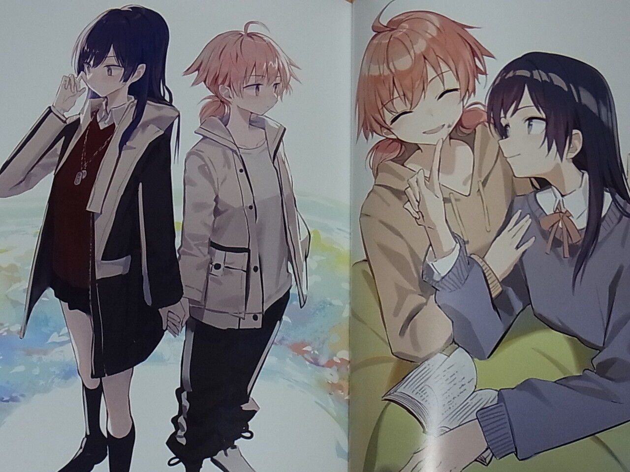 Kokuto Koukuu Bloom Into You Color Fan Art Book puzzle with Clear File C95