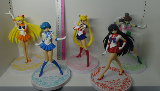 Banpresto Sailor Moon Girls Memories 5 Figures Set no box