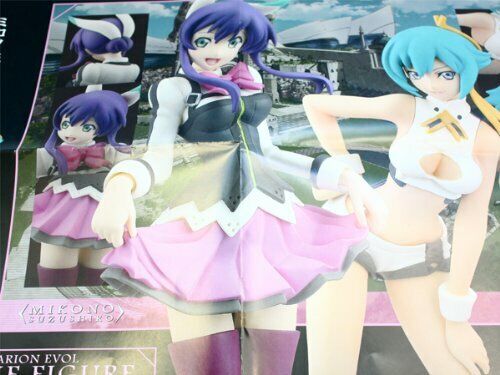 Aquarion EVOL DXF figure all set of 2 Mikono & Zessica