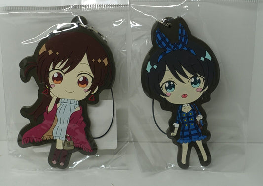 Kanojo, Okarishimasu Rent-A-Girlfriend Rubber Key Chain Set C