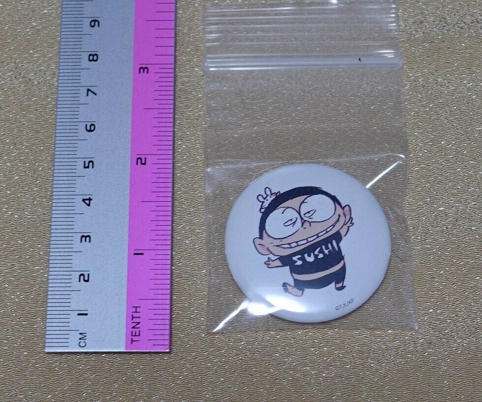 SUSHIO Exhibition Event Item Steel Badge Sushio