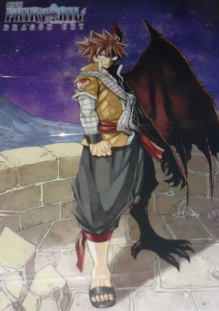 Fairy Tail Theater Exclusive 29 x 42 cm PVC Poster Natsu Dragneel