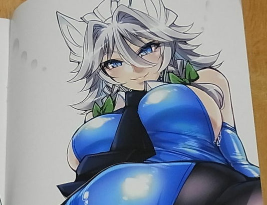 BURUMAN Touhou Sakuya Color Fan Art Doujinshi RED BURU DUSH