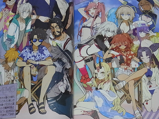 WADA ARCO Fate FGO FAN Color Art Book Fate GO MEMO 3 C95