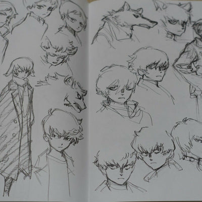 BNA Animation Art Work Book 3 Set vol.2 Design Key Frame Story Board B.N.A