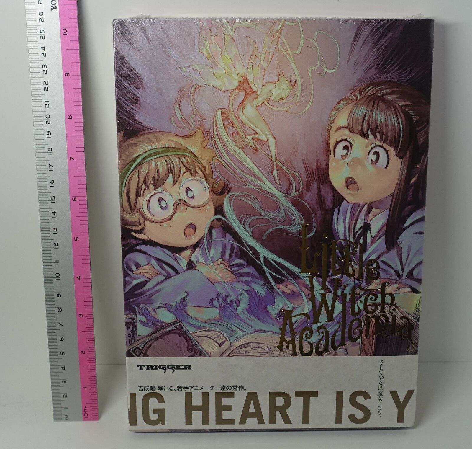 Little Witch Academia Blu-ray & Sound Track CD & Setting Art Book Sealed New