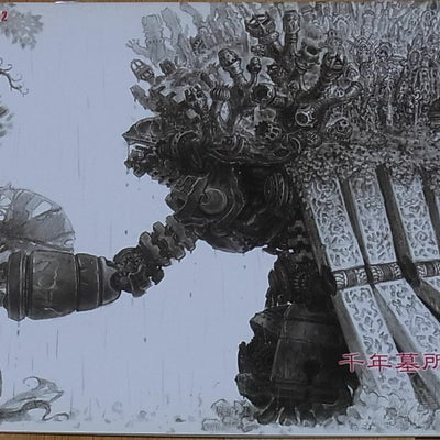 Akihito Tsukushi Illustration Art & Story Book GEARS' MAIDEN 2 Sennenbosho no