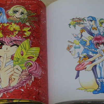 CLAMP Magic Knight Rayearth Illustrations Collection Art Book