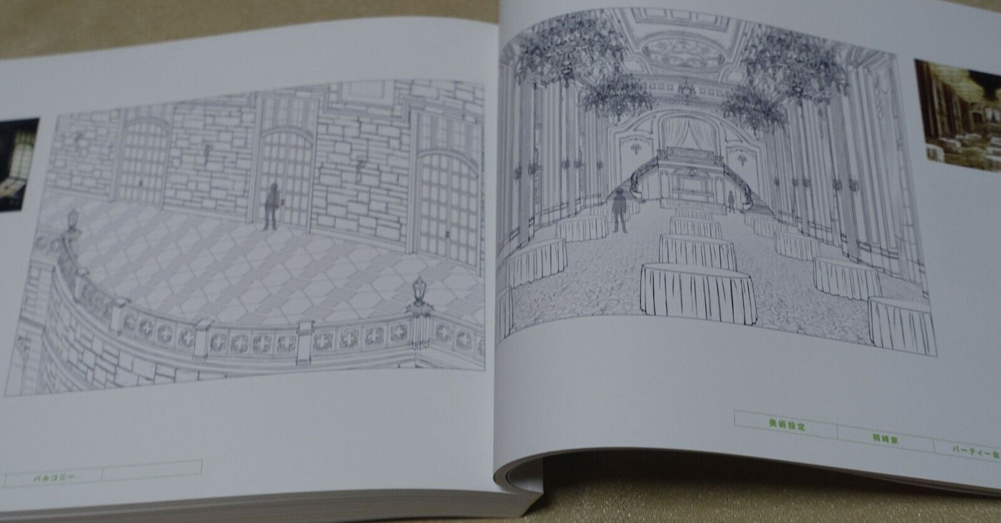 SHAFT Nisekoi Production Note Desing & Setting Works Book 304 page