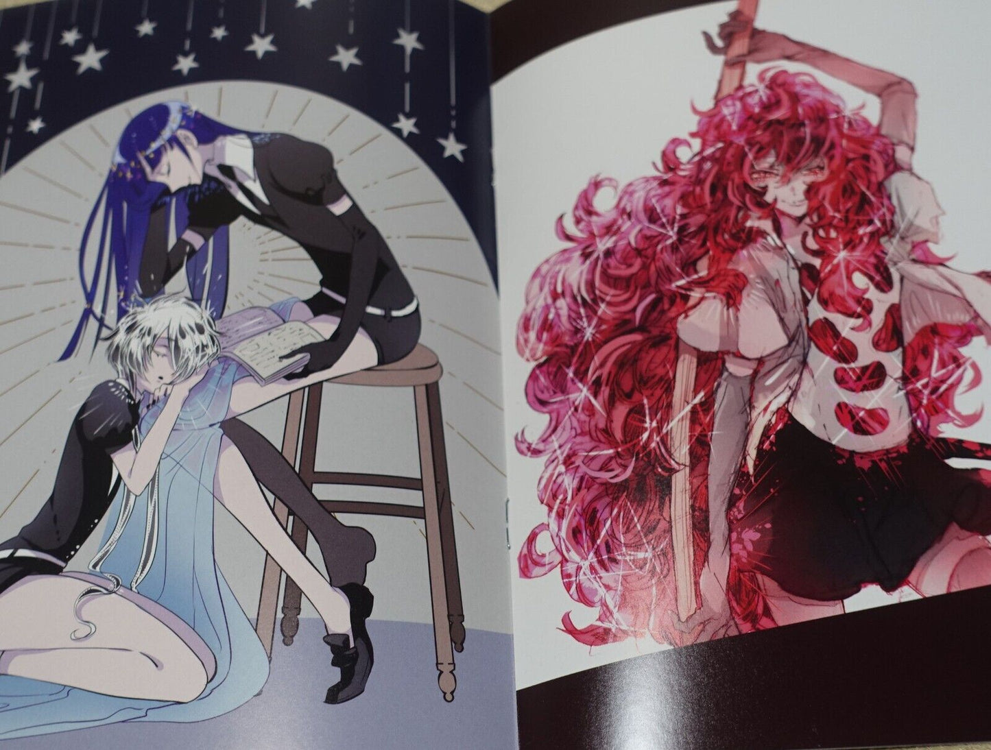 Lotsurechiriha Houseki no Kuni Land of the Lustrous Color Fan Art Book Irodori