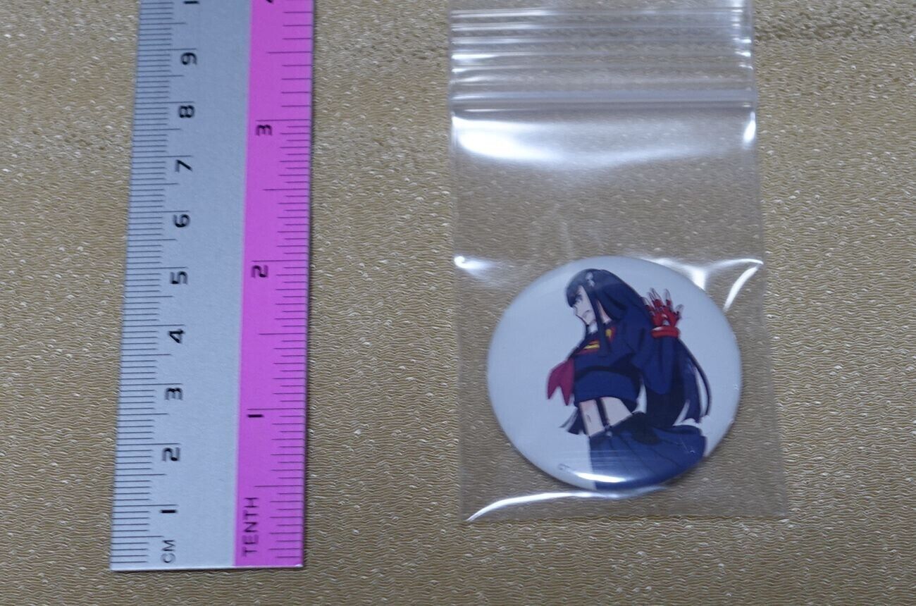 SUSHIO Exhibition Event Item Steel Badge Kill la Kill Satsuki Kiryuin