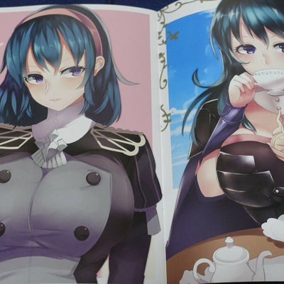 Tiamat Fire Emblem Fan Art Book Byleth only