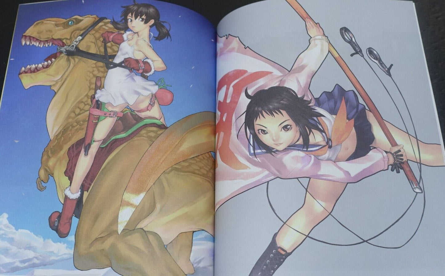 Ugetsu Hakua yellow tag Art Book Raven