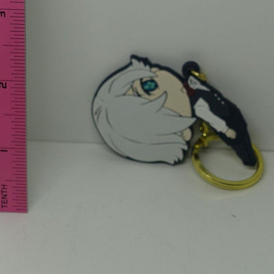 Death Parade Rubber Key Chain Pinched Decim