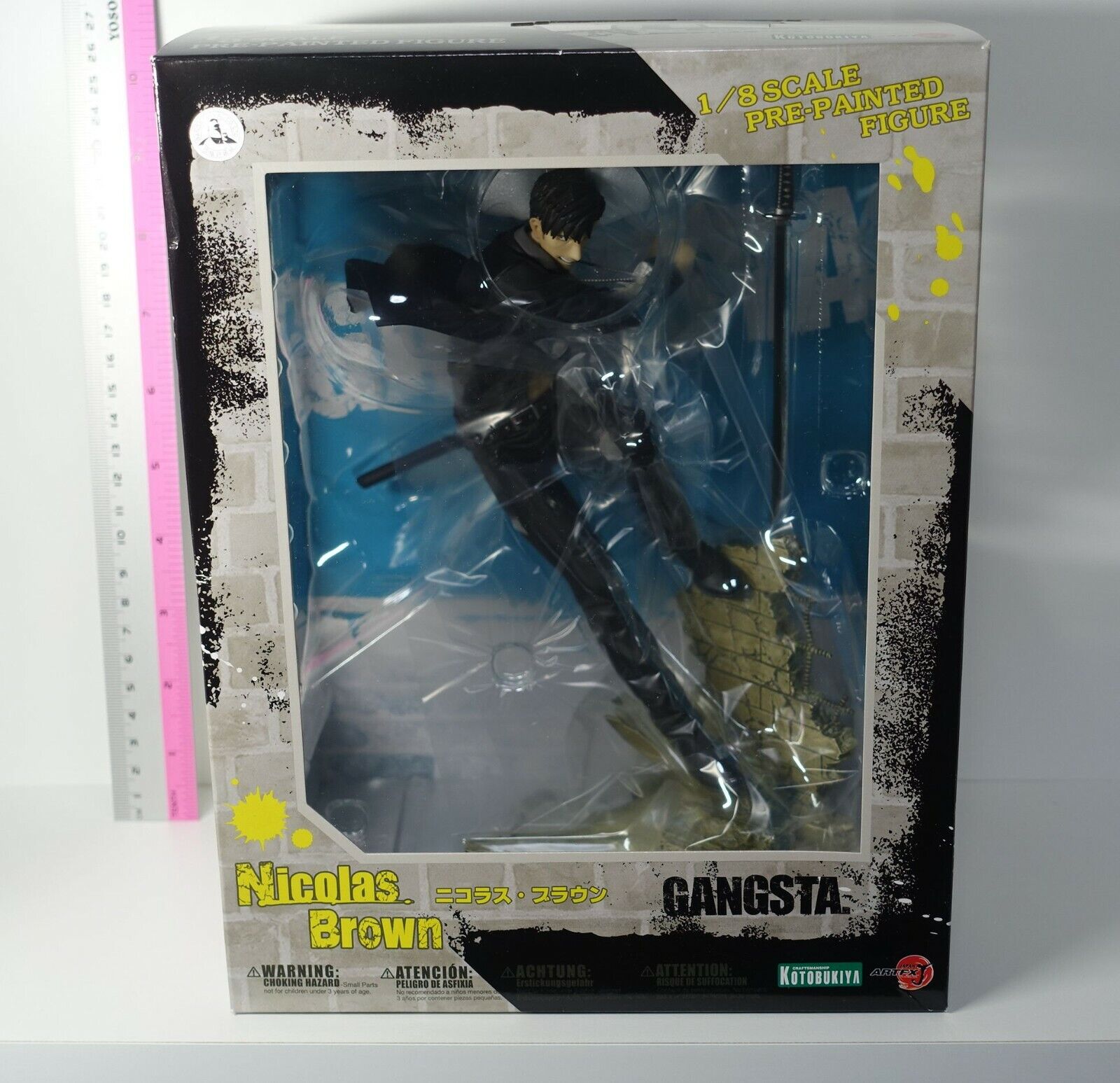 3-7 days from Japan KOTOBUKIYA GANGSTA Nicolas Brown 1/8 Scale FIGURE STATUE